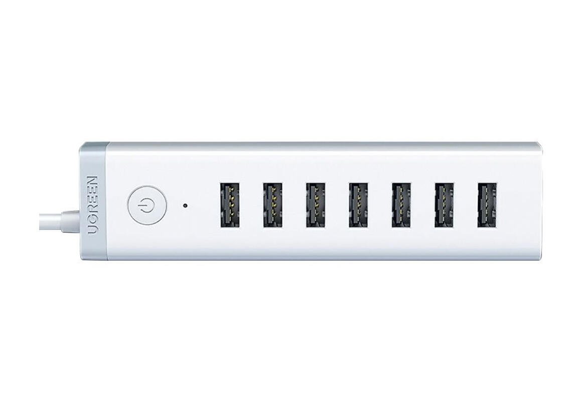 UGREEN CM420 20481 7-Port Powered USB Hub USB 3.0 High-Speed 7-Port Hub