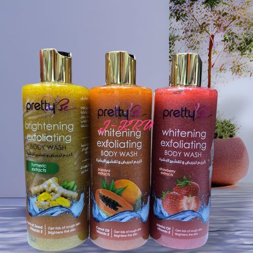 Pretty Be Exfoliating Shower Gels 500ml