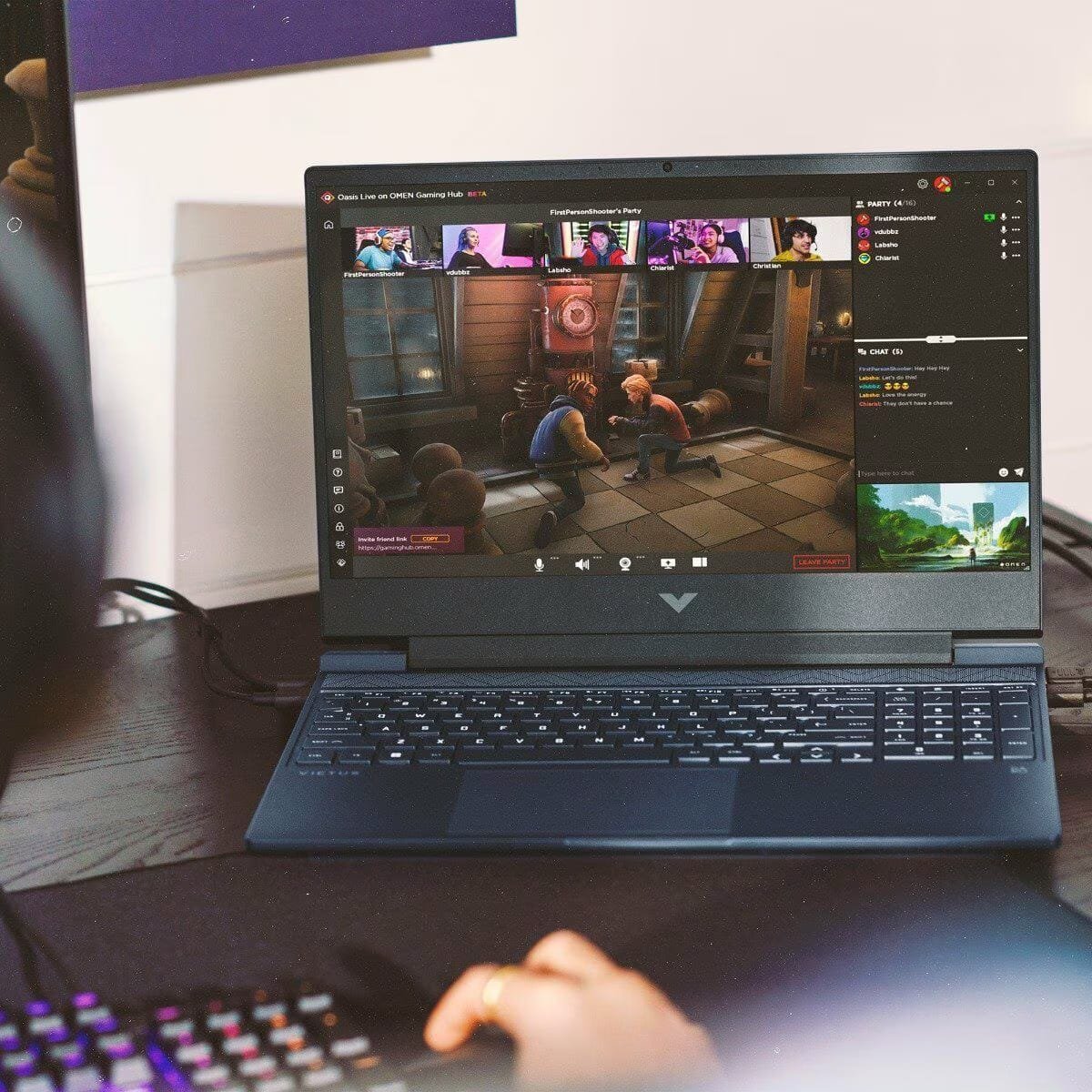 HP Victus Gaming Laptop 15-fa Intel Core i5-12450H 16GB RAM 512GB SSD 15.6 Inch 144Hz Refresh Rate Display 4GB NVIDIA GTX 1650 Graphics Card