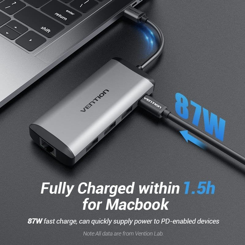 Vention TGDHB Type-C (5 in 1) to USB3.0 * 3/ Docking Station