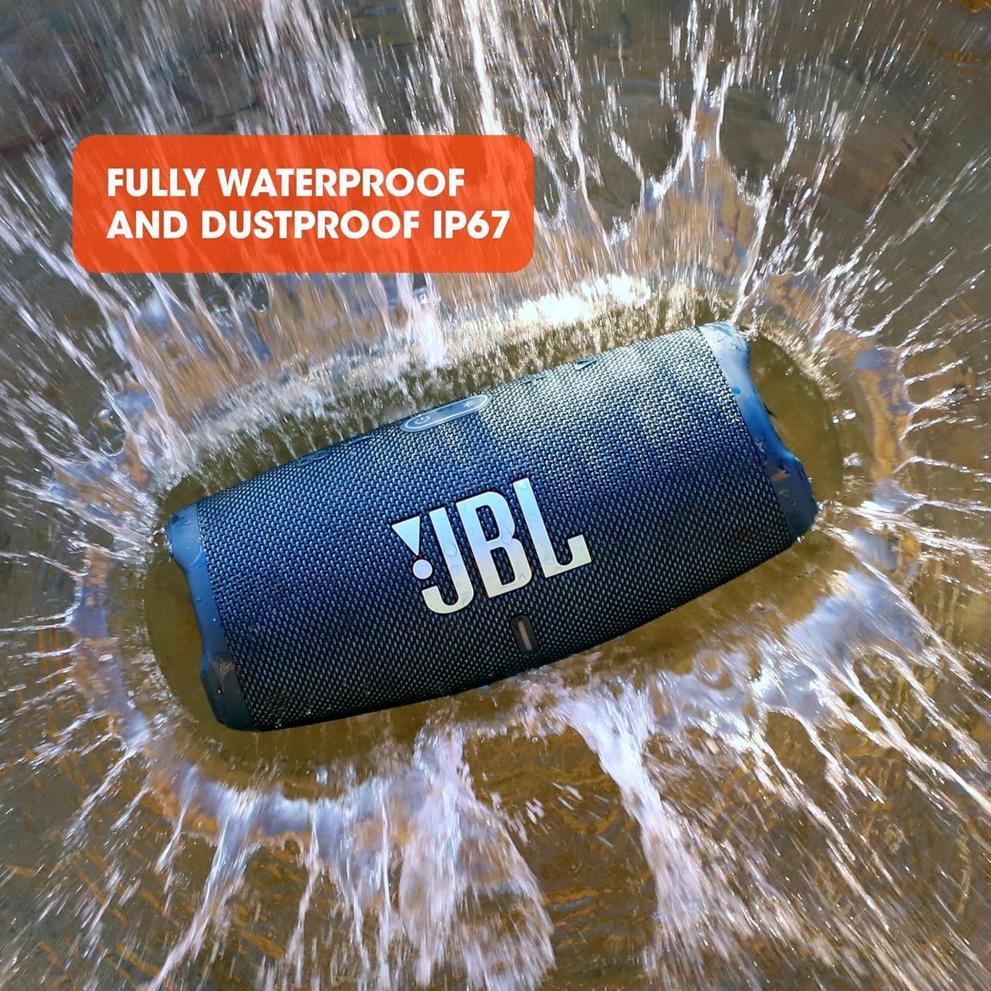JBL Charge 5 Bluetooth Speaker-Red
