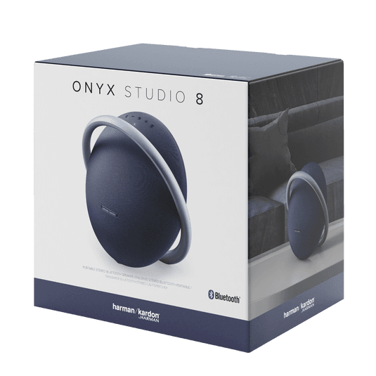 Harman Kardon Onyx Studio 8 Portable Stereo Speaker-Blue