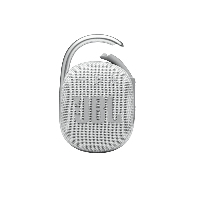 JBL Clip 4 Bluetooth Speaker-White