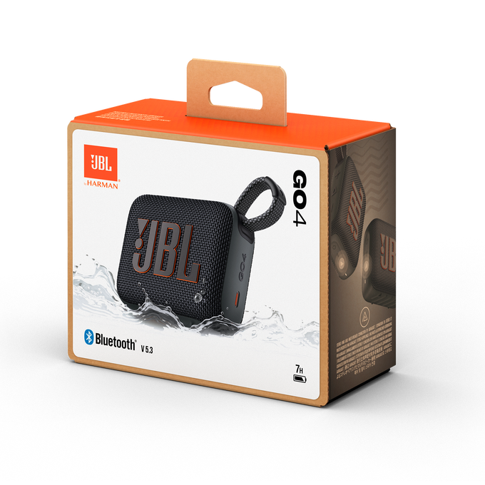 JBL Go 4 Bluetooth Speaker-Black