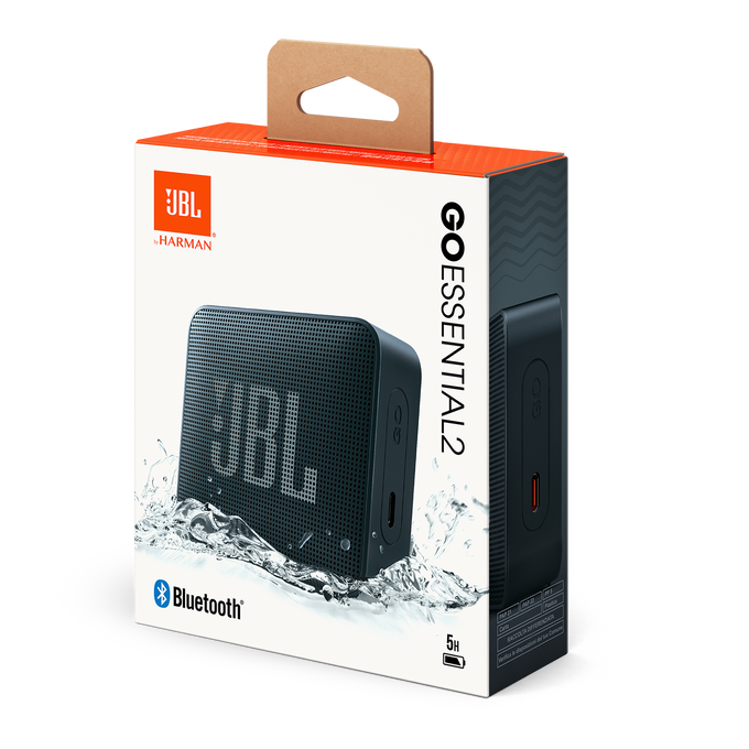 JBL Go Essential 2 Bluetooth Speaker-Black