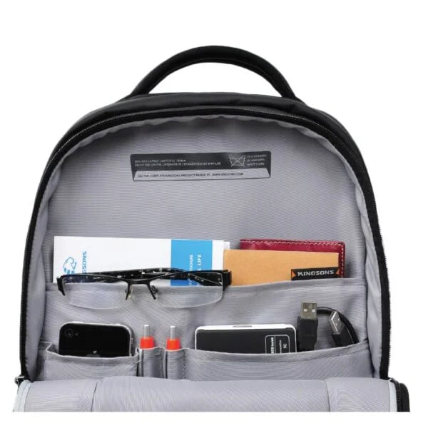 Kingsons KS3022W Elite Series 15.6″Water proof Laptop Backpack-Black