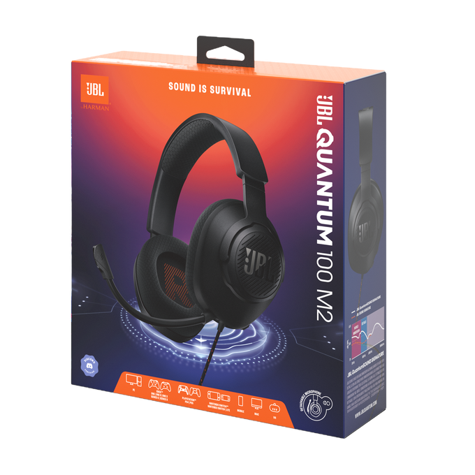 JBL Quantum 100M2 USB Wired Gaming Headset