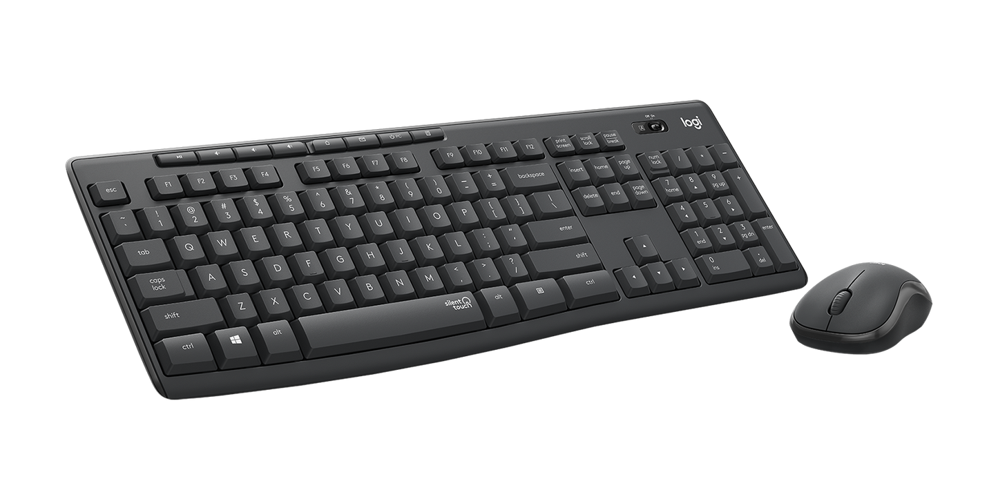 Logitech MK295 Silent Wireless Combo - Graphite