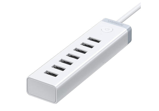 UGREEN CM420 20481 7-Port Powered USB Hub USB 3.0 High-Speed 7-Port Hub