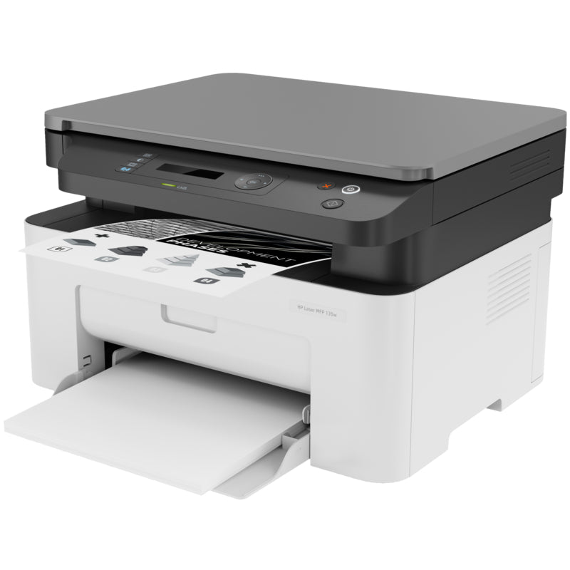 HP Laser MFP 135W A4 Mono Multifunction Wireless Laser Printer