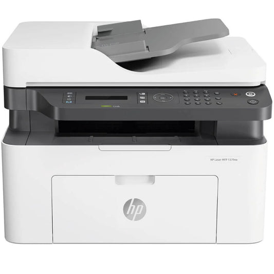 HP Laser MFP 137fnw Mono Multifunction Laser Printer