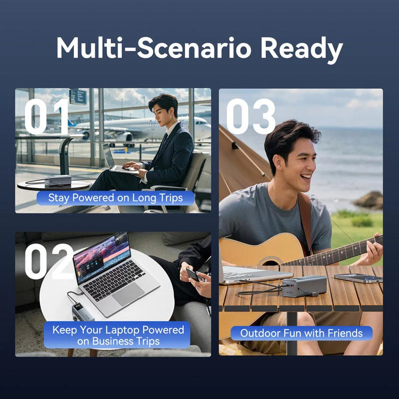 Vention 20000mAh Power Bank 100W Laptop Powerbank