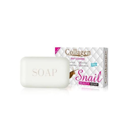 Collagen Deep Cleansing Snail Beauty Soap 100g