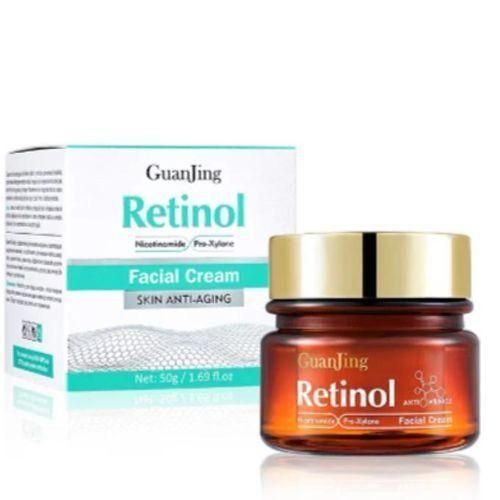 Guanjing Anti-Aging Facial Cream With Niacinamide. Removes Wrinkles, Smooths, Firms & Moisturizes.