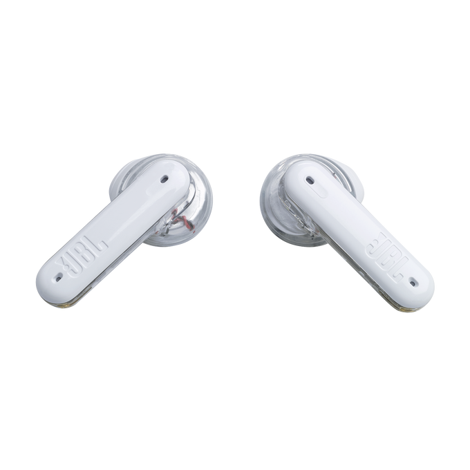 JBL Tune Flex Ghost Edition Earbuds-White