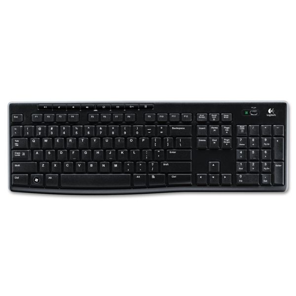 Logitech K270  Wireless Keyboard - Black