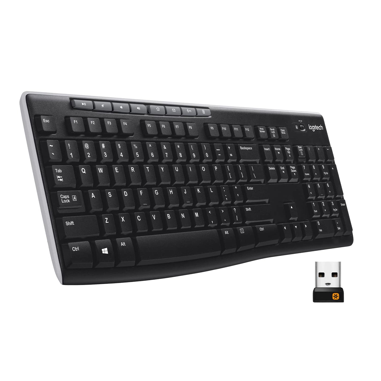 Logitech K270  Wireless Keyboard - Black