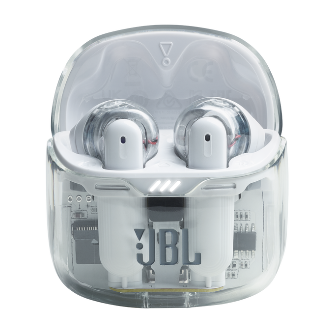JBL Tune Flex Ghost Edition Earbuds-White