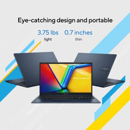 ASUS Vivobook 15 (X1504ZA)  Core™ i5-1235U 1.3 GHz (up to 4.4 GHz, 10 cores) 15.6-inch, FHD 8GB DDR4 Ram 512GB SSD