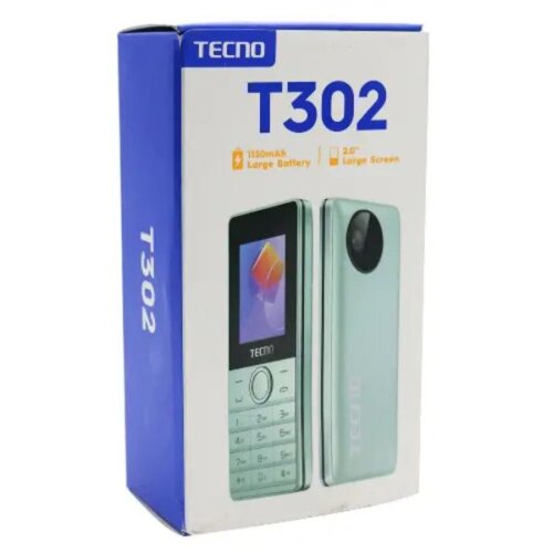 Tecno T302 1.8Inch 4MB RAM 4MB ROM 1150mAh