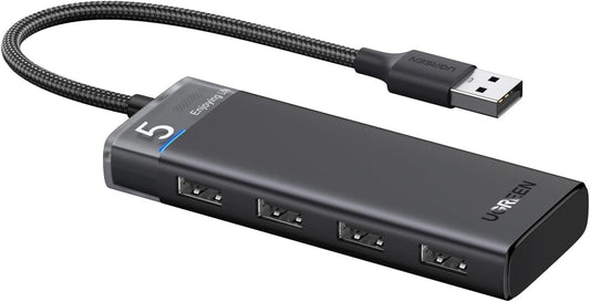 UGREEN 15548 4-Port USB 3.0 HUB with USB C Power Supply