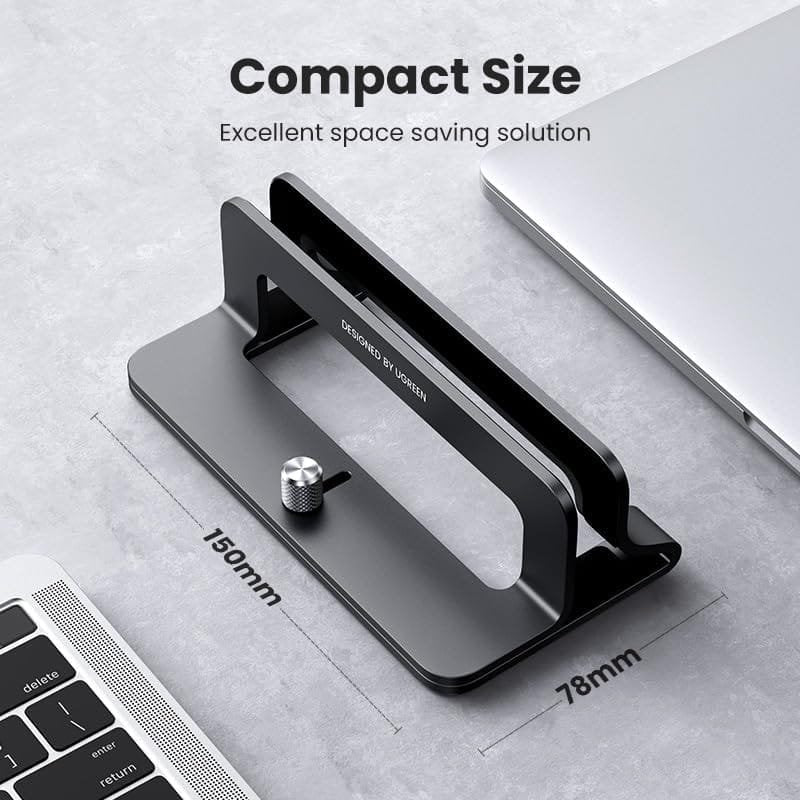 UGREEN Adjustable Width Vertical Laptop Stand