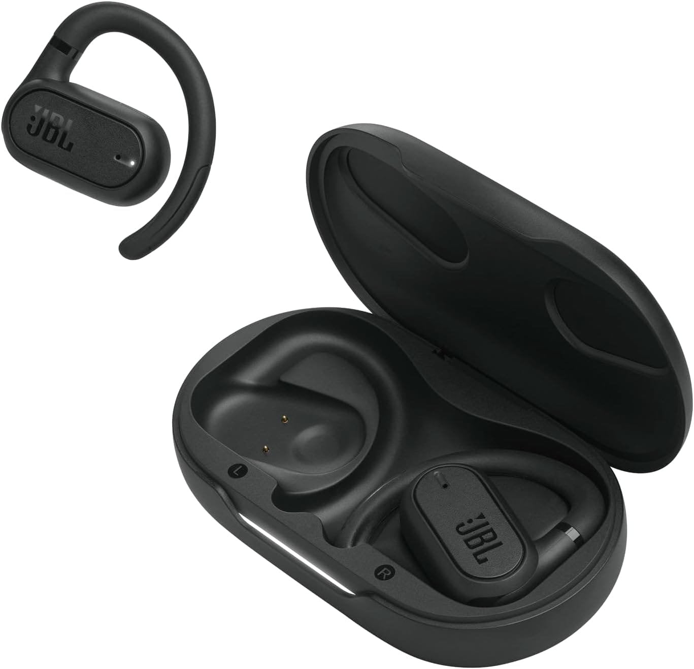 JBL Endurance Peak 3 Wireless Bluetooth Open-Ear Headphones- Black
