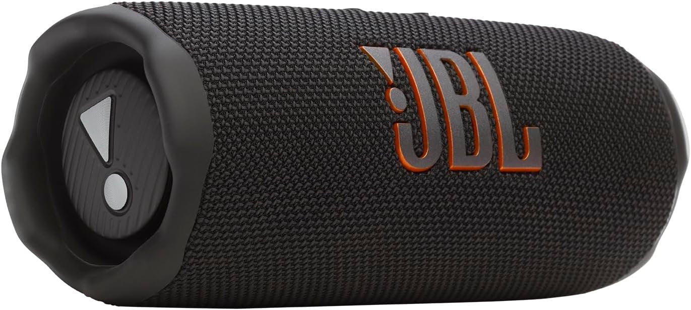 JBL Flip 7 - JBL Pro Sound with AI Sound Boost up to 16 hours of playtime multi-speaker connection via Auracast and waterproof Speaker – Black.