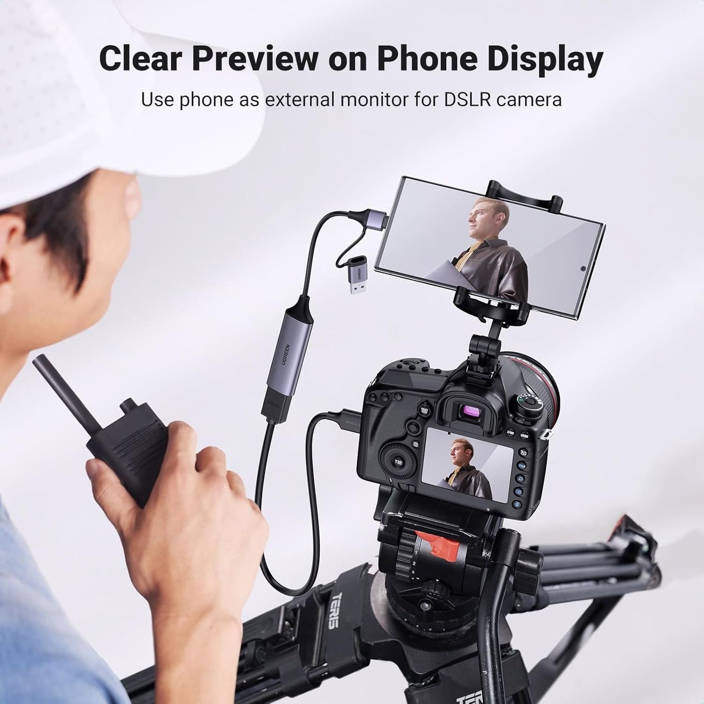 UGREEN Full HD 1080P 60FPS Capture Card HDMI to USB A/Type C 4K Video Capture Card for Streaming