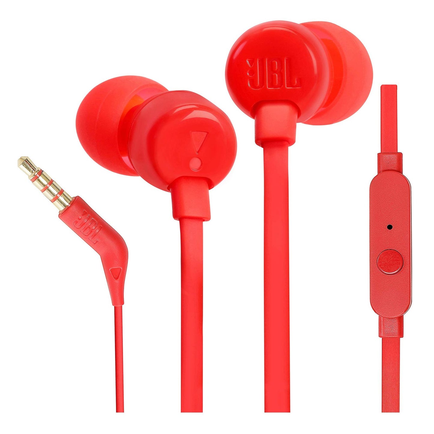 JBL Tune 110 Bluetooth Earphones-Red