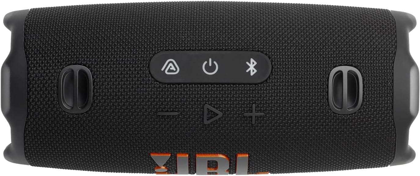 JBL Charge 6 – Portable Waterproof Bluetooth Speaker with Power Bank & Auracast, 28H Playtime With Fast Charging – Black.