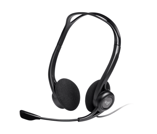 Logitech PC960 USB Headset with Noise-Cancelling Mic