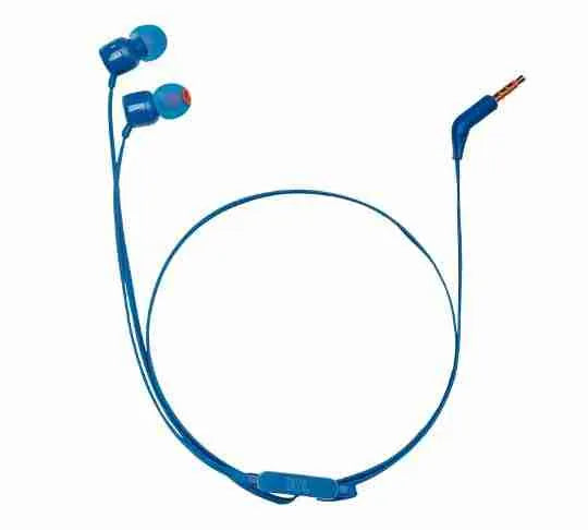 JBL Tune 110 Bluetooth Earphones-Blue