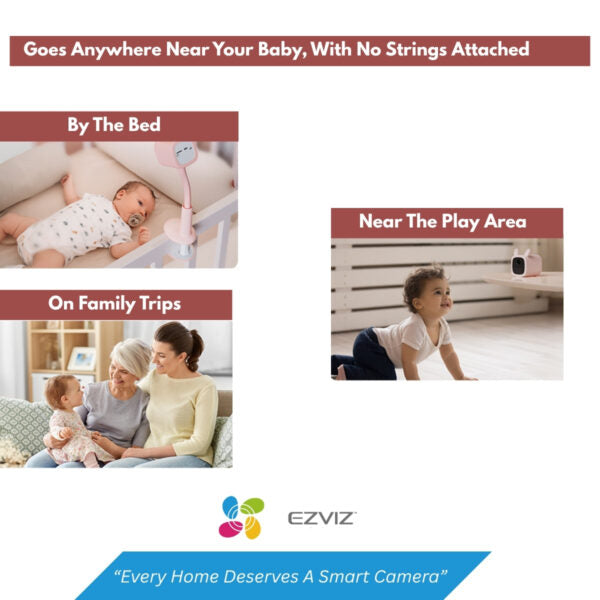 EZVIZ BM1 Baby Monitor Battery Camera