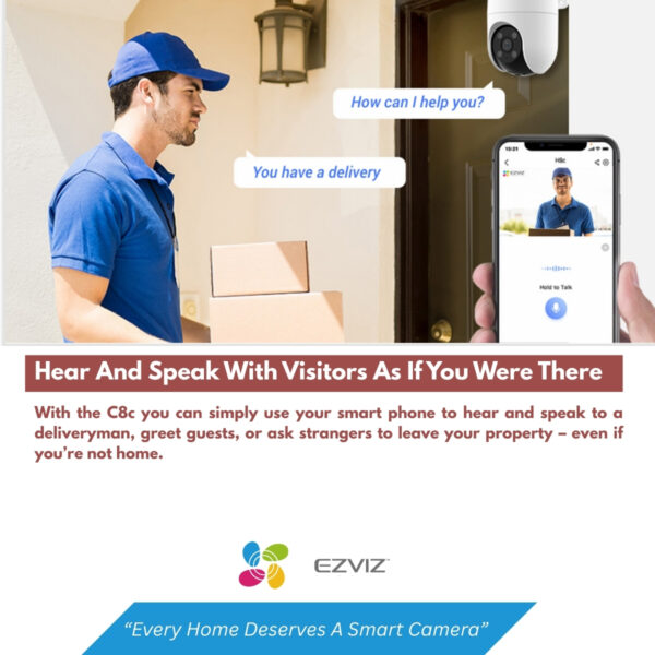 EZVIZ C8C OUTDOOR WIFI CAMERA