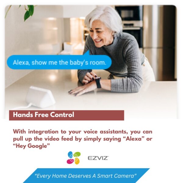EZVIZ H1C SMART HOME WIFI SECURITY CAMERA