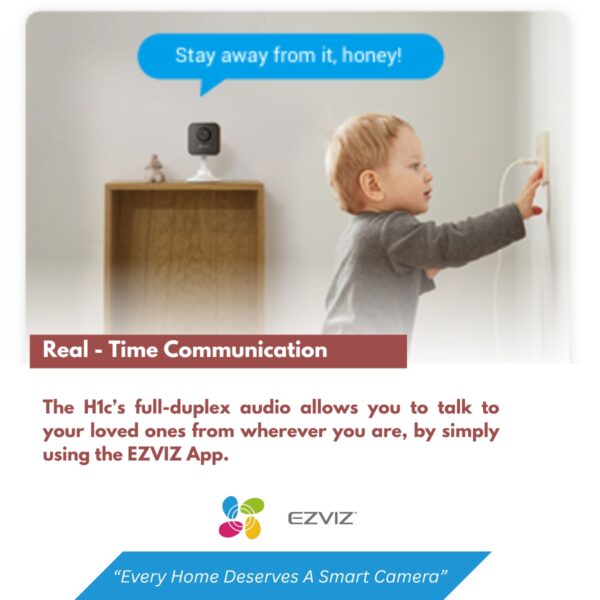 EZVIZ H1C SMART HOME WIFI SECURITY CAMERA