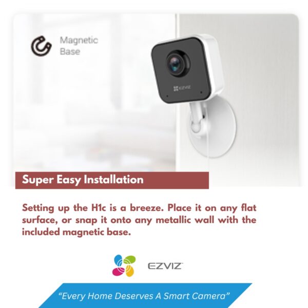 EZVIZ H1C SMART HOME WIFI SECURITY CAMERA