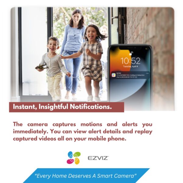 EZVIZ H1C SMART HOME WIFI SECURITY CAMERA