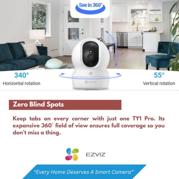 EZVIZ TY1 Smart Security Home Camera