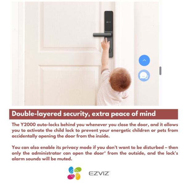 EZVIZ Y2000  Smart Fingerprint Lock