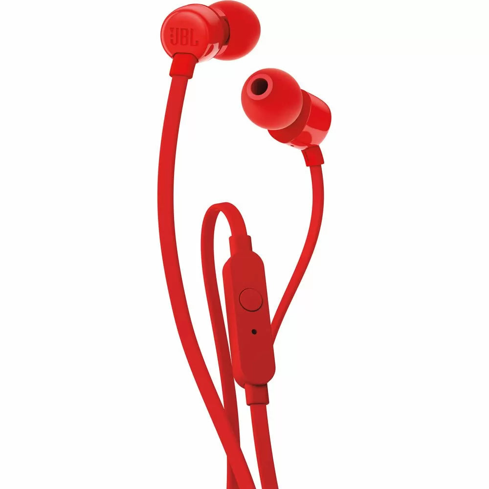 JBL Tune 110 Bluetooth Earphones-Red