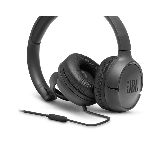 JBL Tune 500 Wired Headphone-Black
