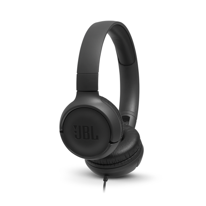 JBL Tune 500 Wired Headphone-Black
