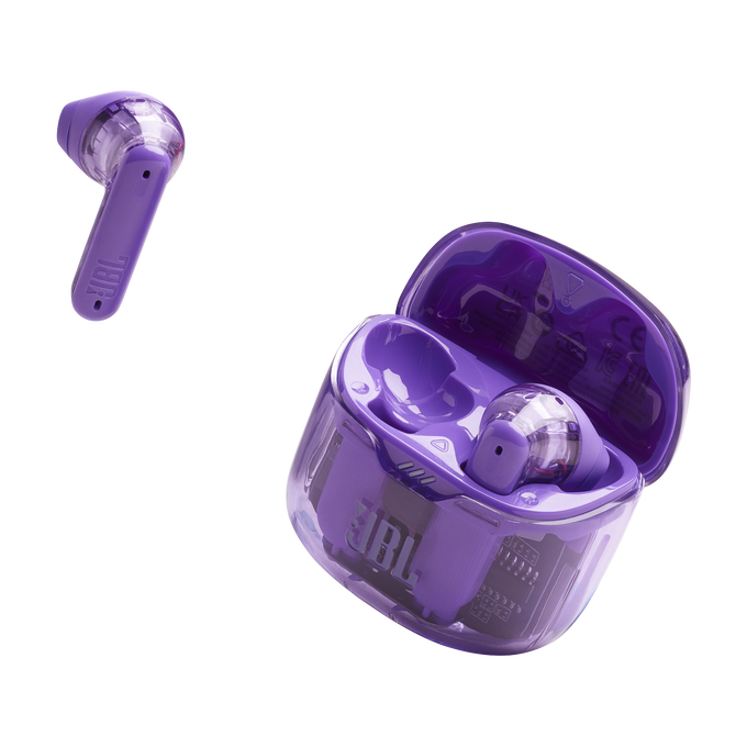 JBL Tune Flex Ghost Edition Earbuds-Purple