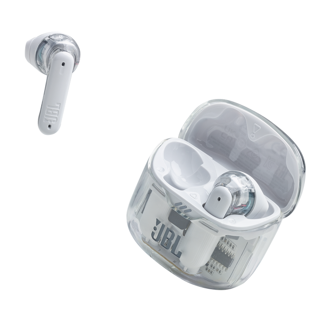 JBL Tune Flex Ghost Edition Earbuds-White