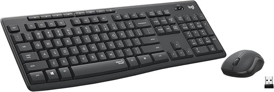 Logitech MK295 Silent Wireless Combo - Graphite