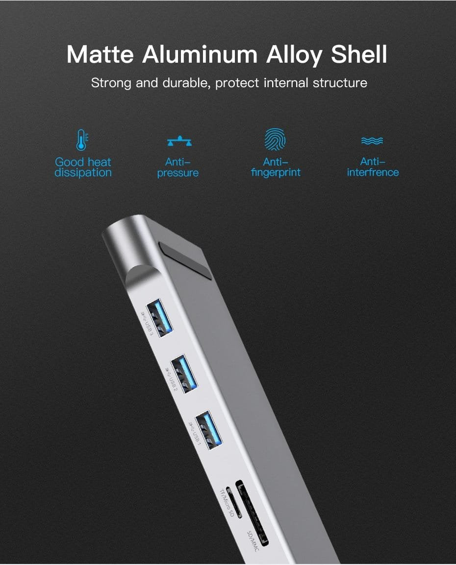 Vention THTHC Type C 11 in 1 Docking Station