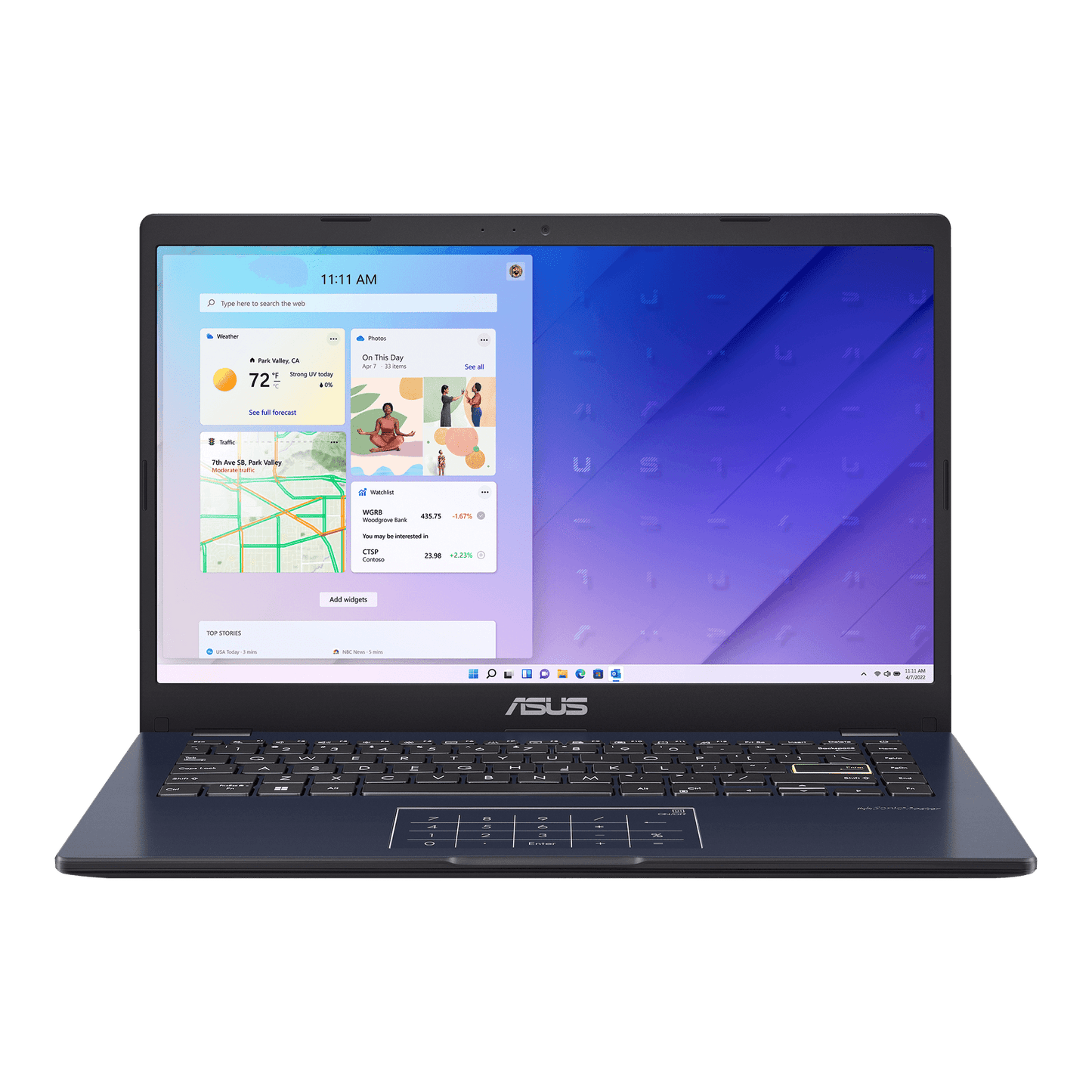 ASUS Vivobook Go 14 (E410KA-BV292) Intel Celeron 8GB Ram 256GB SSD 14 Inch HD Display Laptop