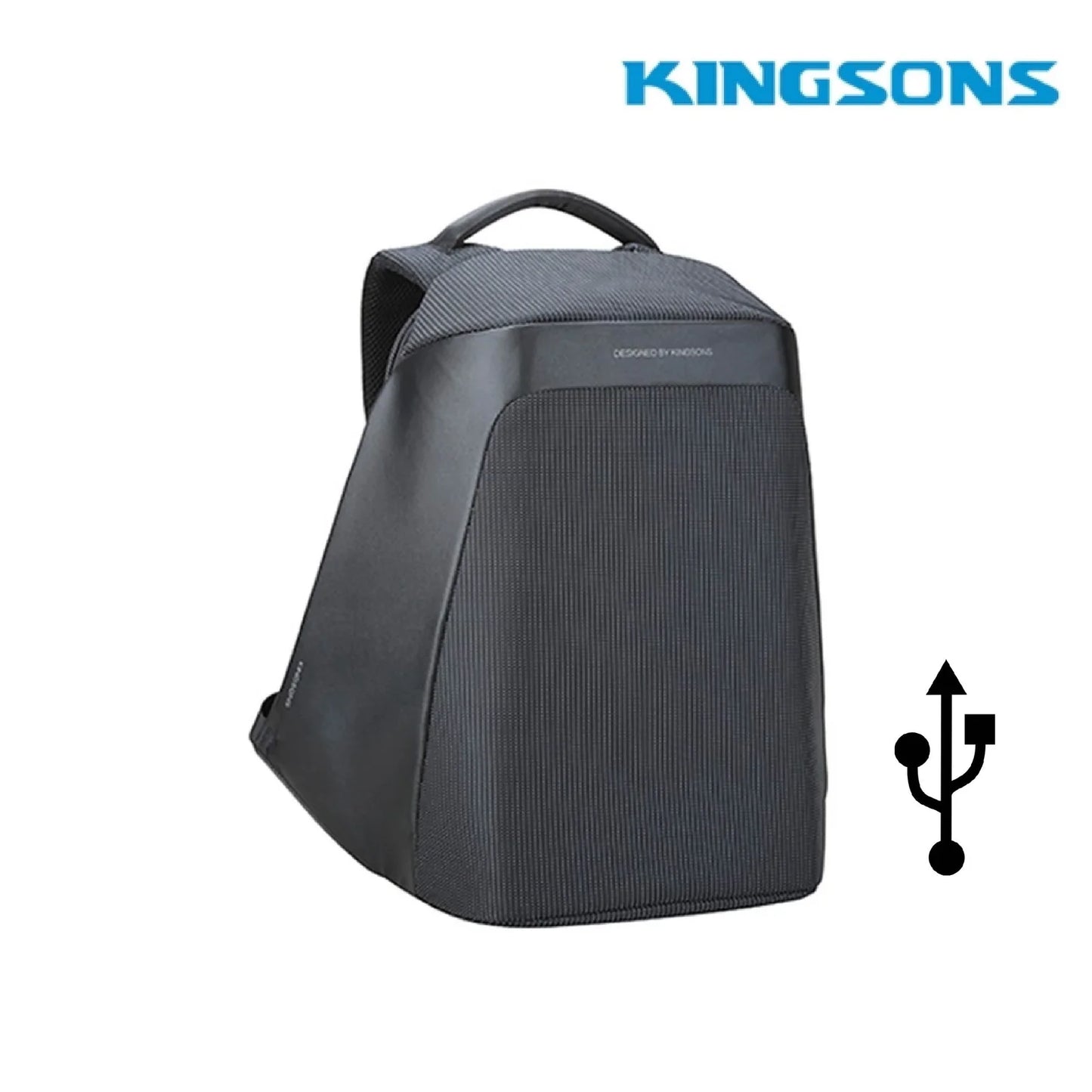 Gamme 15.6" Antitheft Laptop Backpack with USB Charging Port